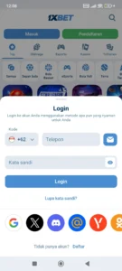 login 1xBet